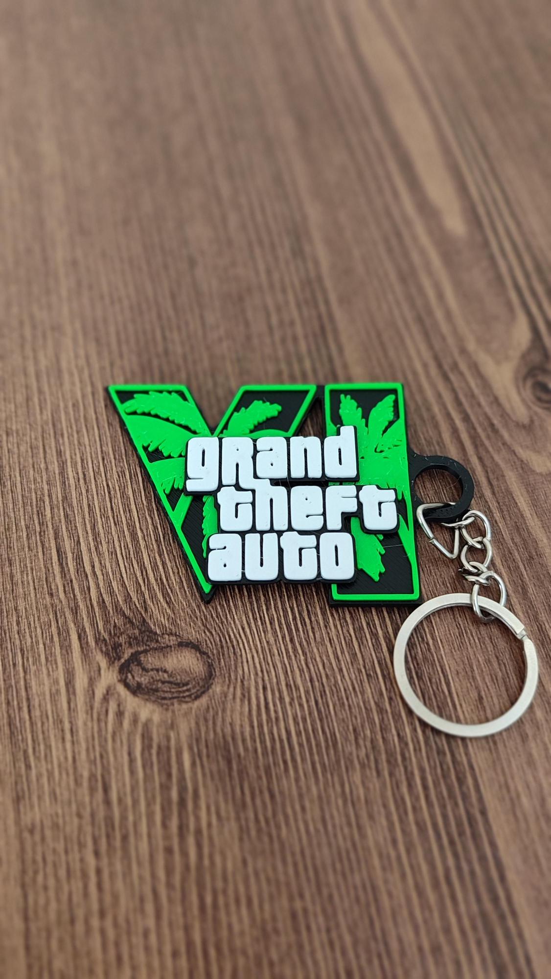 GTA VI (GTA 6) Anahtarlık