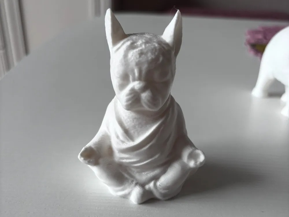 Meditasyon Yapan Köpek Biblo - 15 CM
