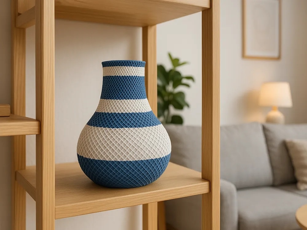 Modern Geometrik Vazo 18 CM