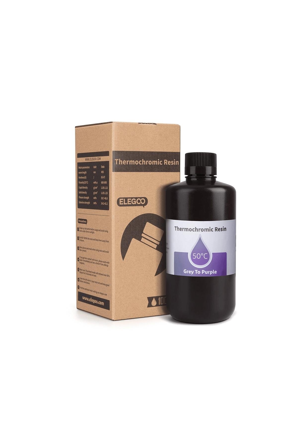 ELEGOO Termokromik Reçine 1000G (Griden Mora)