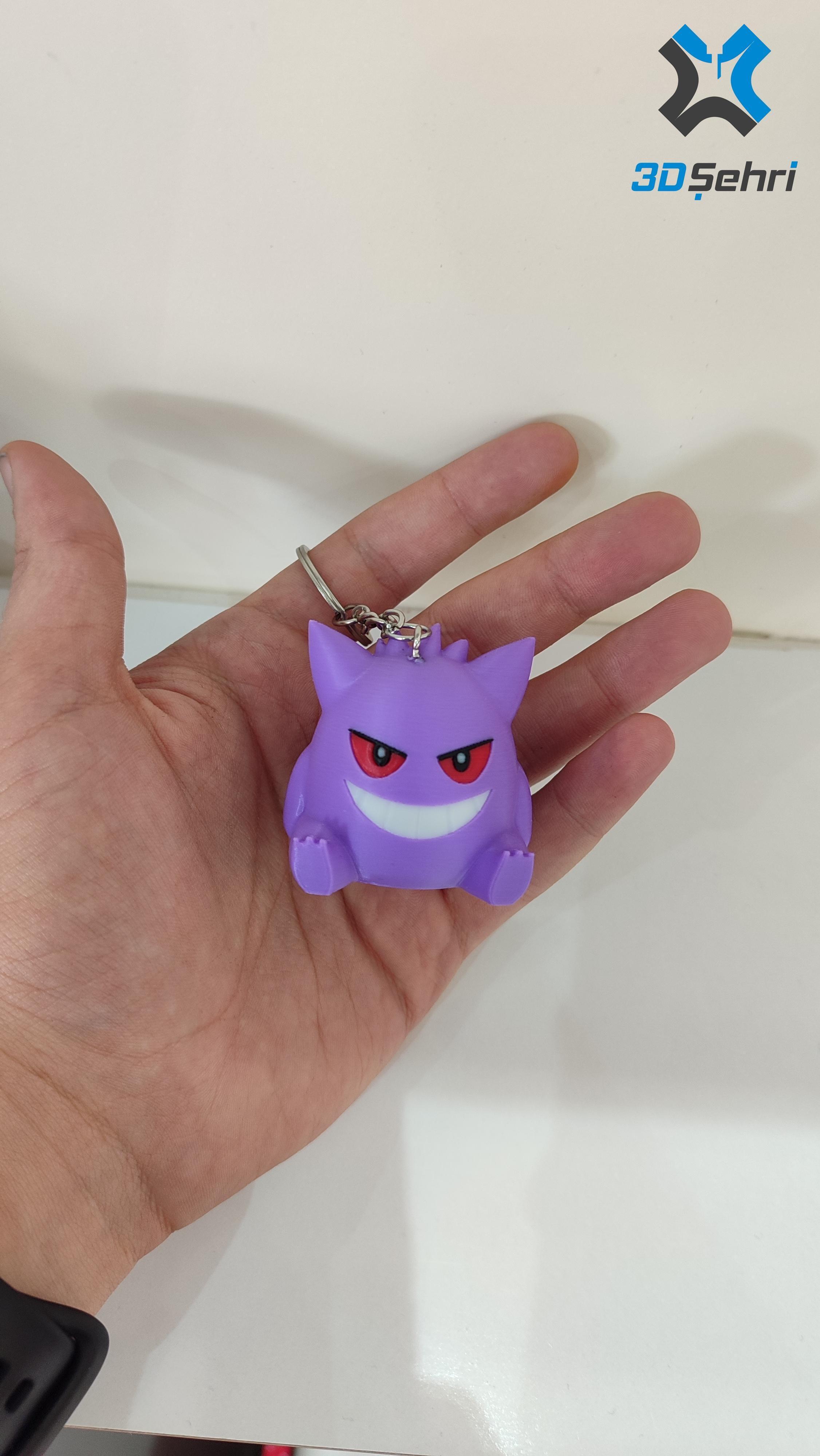 Gengar Pokemon Anahtarlık 4.5 CM