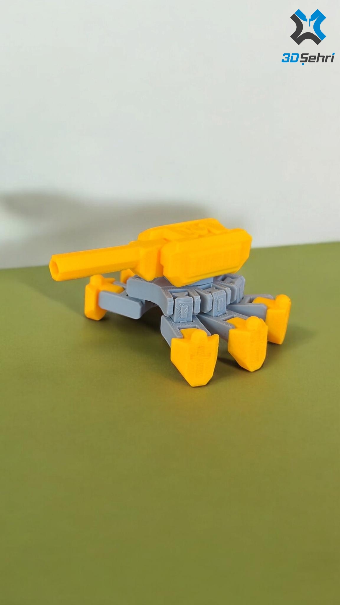 Ahtapot Tank  - Robot Ordusu - Hareketli Eklemler