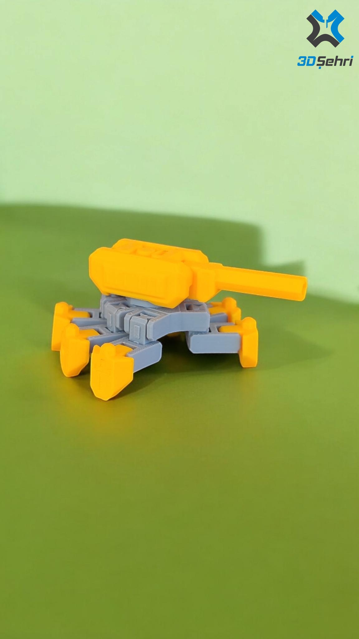 Ahtapot Tank  - Robot Ordusu - Hareketli Eklemler