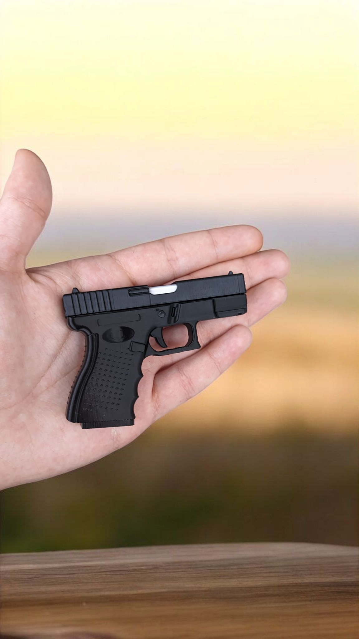 Glock 19 Mini Boy | Hareketli | 8 CM