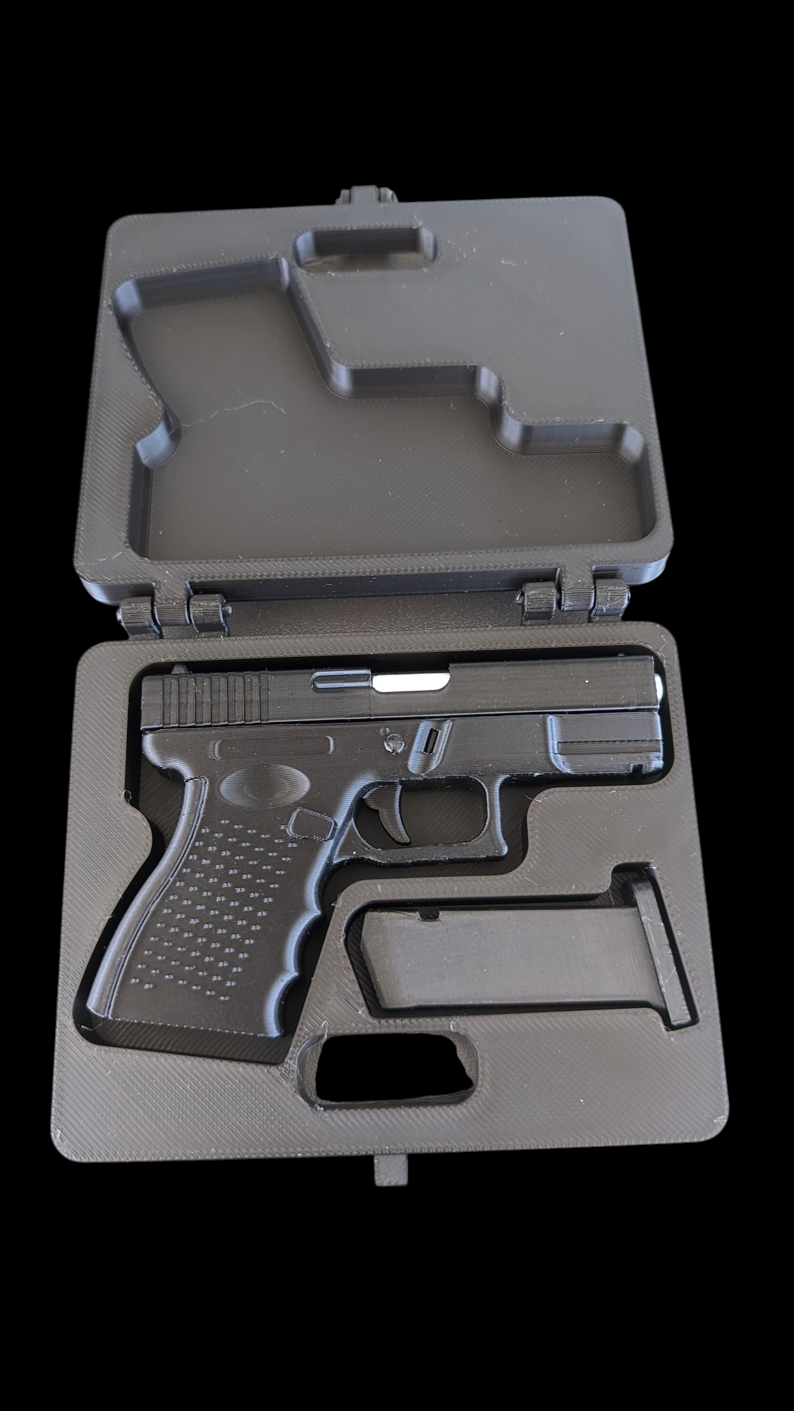 Glock 19 Mini Boy | Çantalı | Hareketli | 8 CM