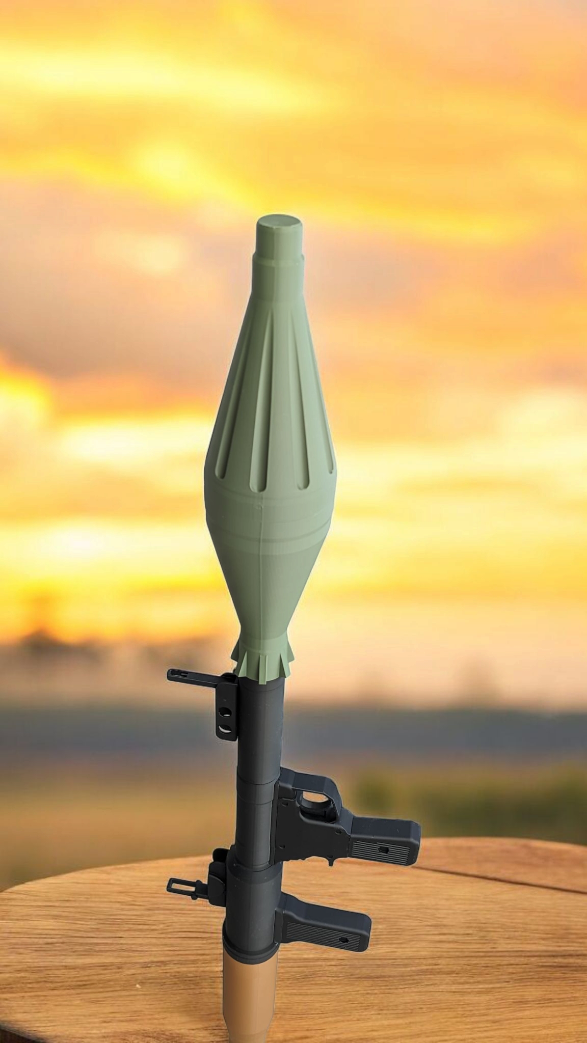 RPG 7 Roket Atar Maketi | Sabit | 130 CM