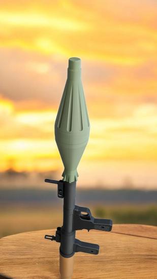 RPG 7 Roket Atar Maketi | Sabit | 130 CM